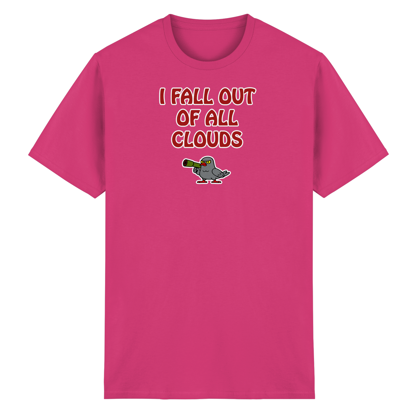 I fall out of all clouds - Heavy Cotton T-Shirt