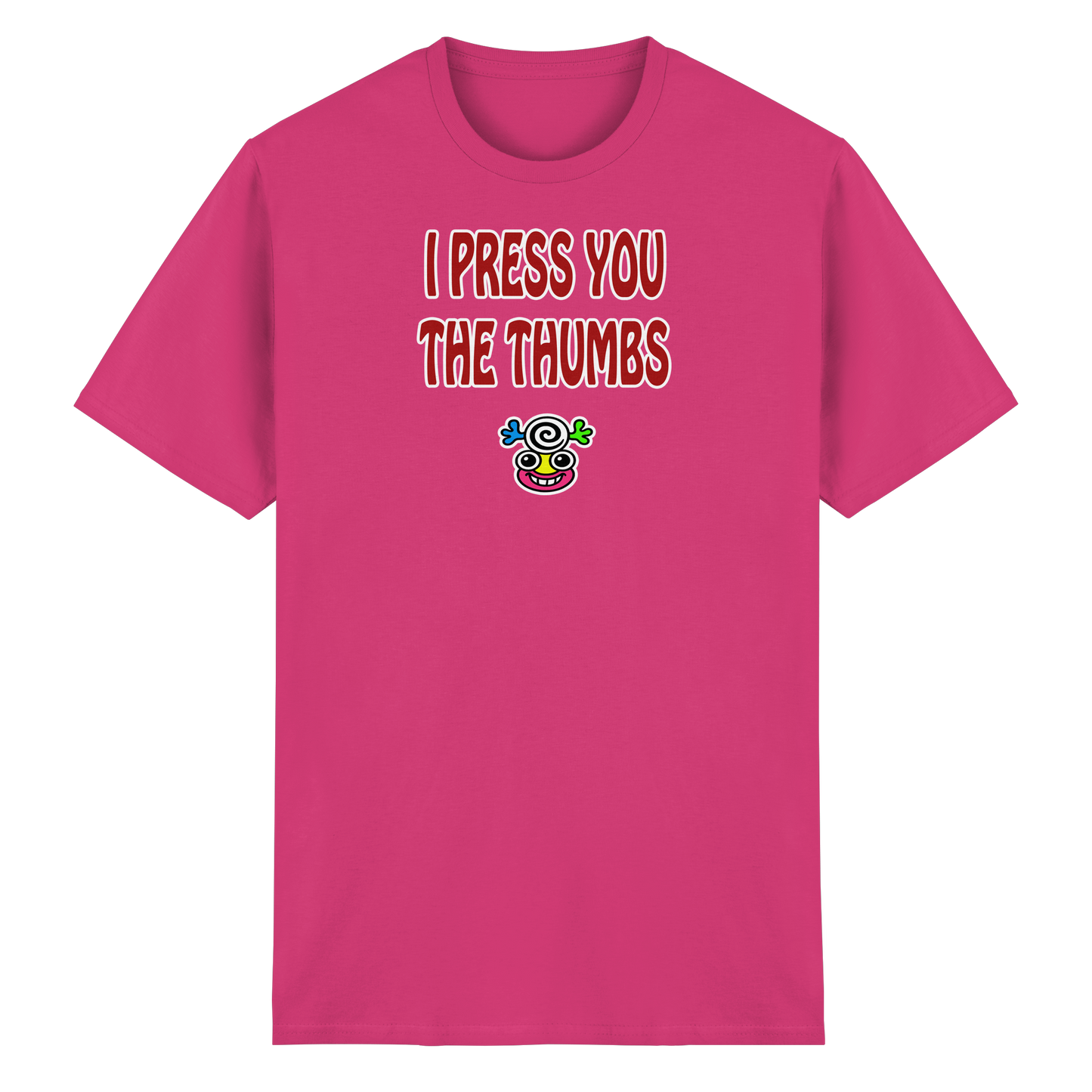 I press you the thumbs - Heavy Cotton T-Shirt