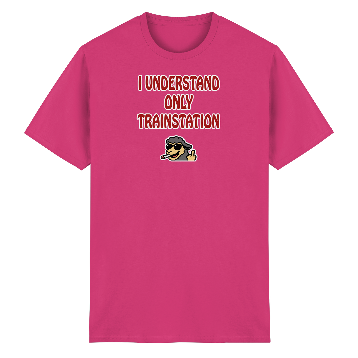 I understand only trainstation - Heavy Cotton T-Shirt
