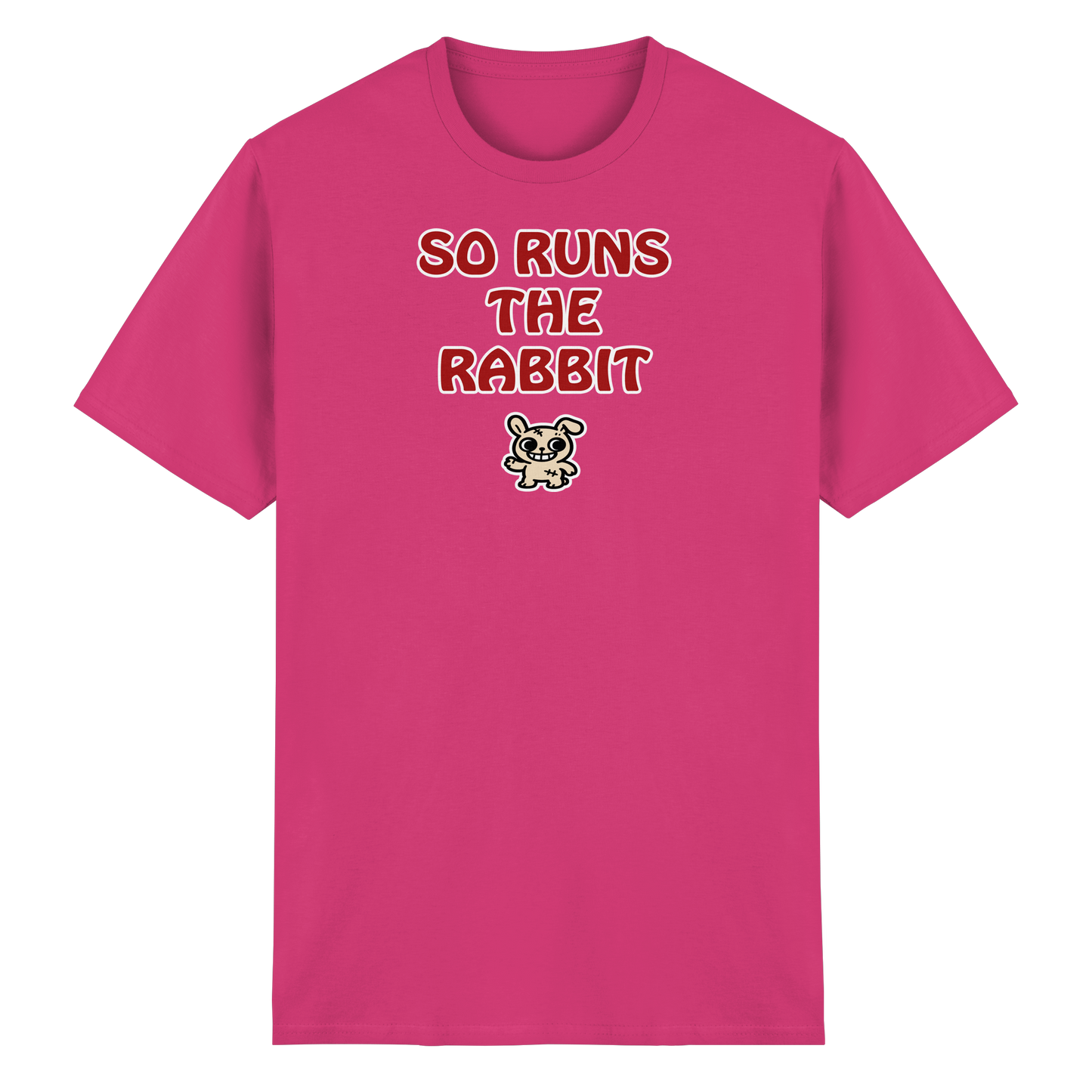 So runs the rabbit - Heavy Cotton T-Shirt