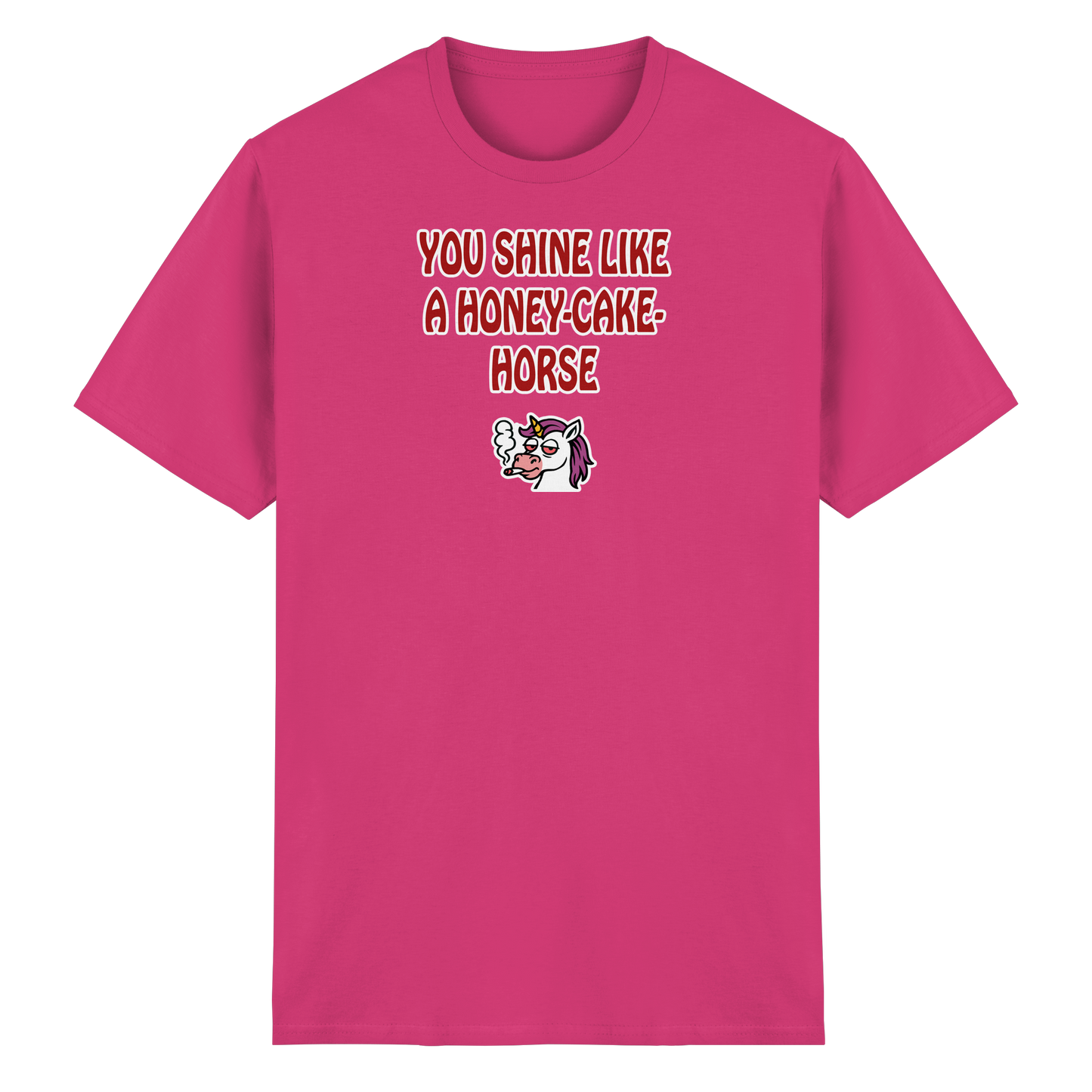 You shine like a honey cake horse - Heavy Cotton T-Shirt
