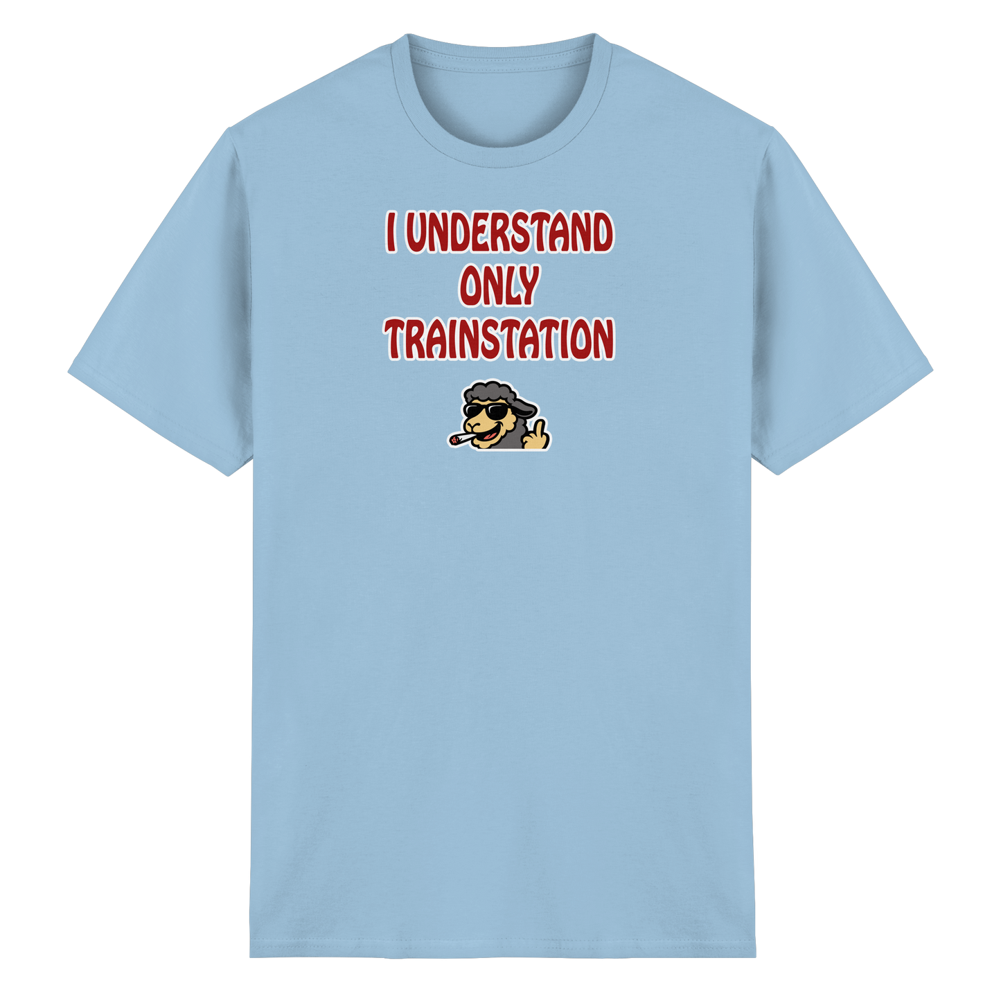 I understand only trainstation - Heavy Cotton T-Shirt