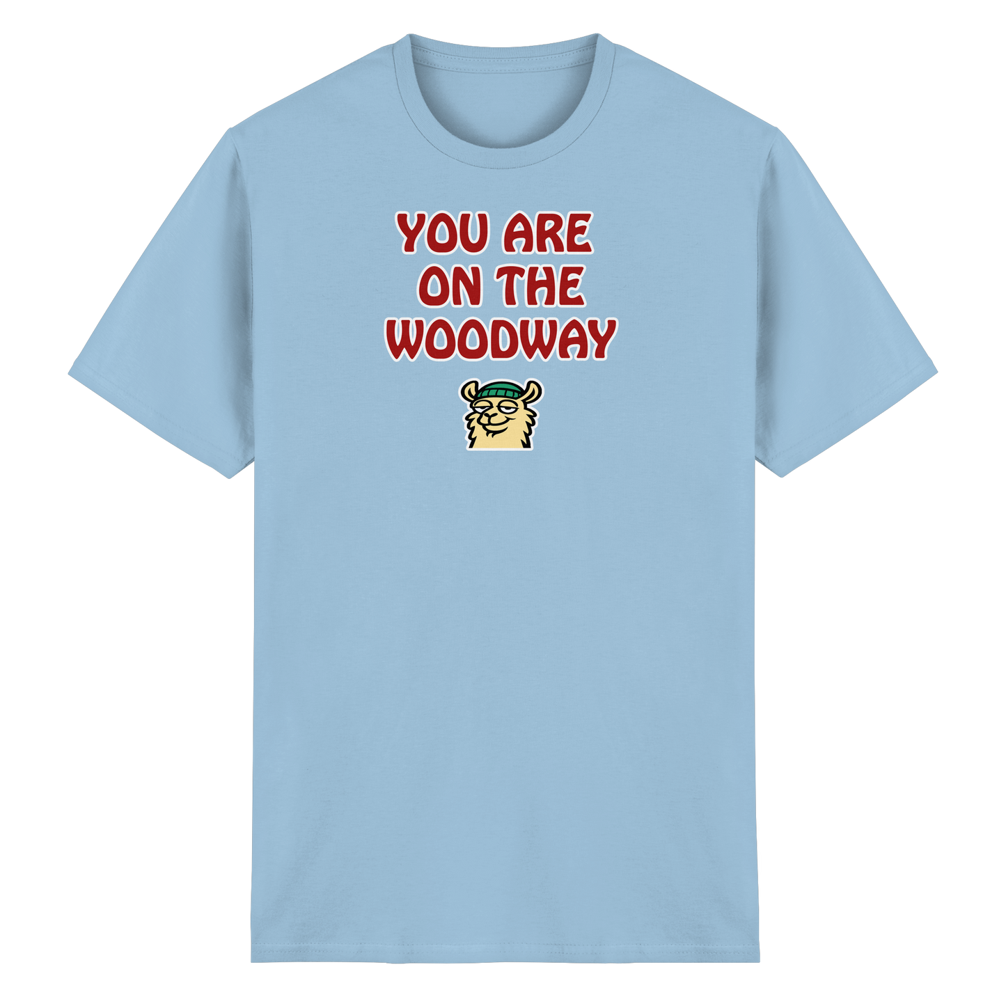 You are on the woodway - Heavy Cotton T-Shirt