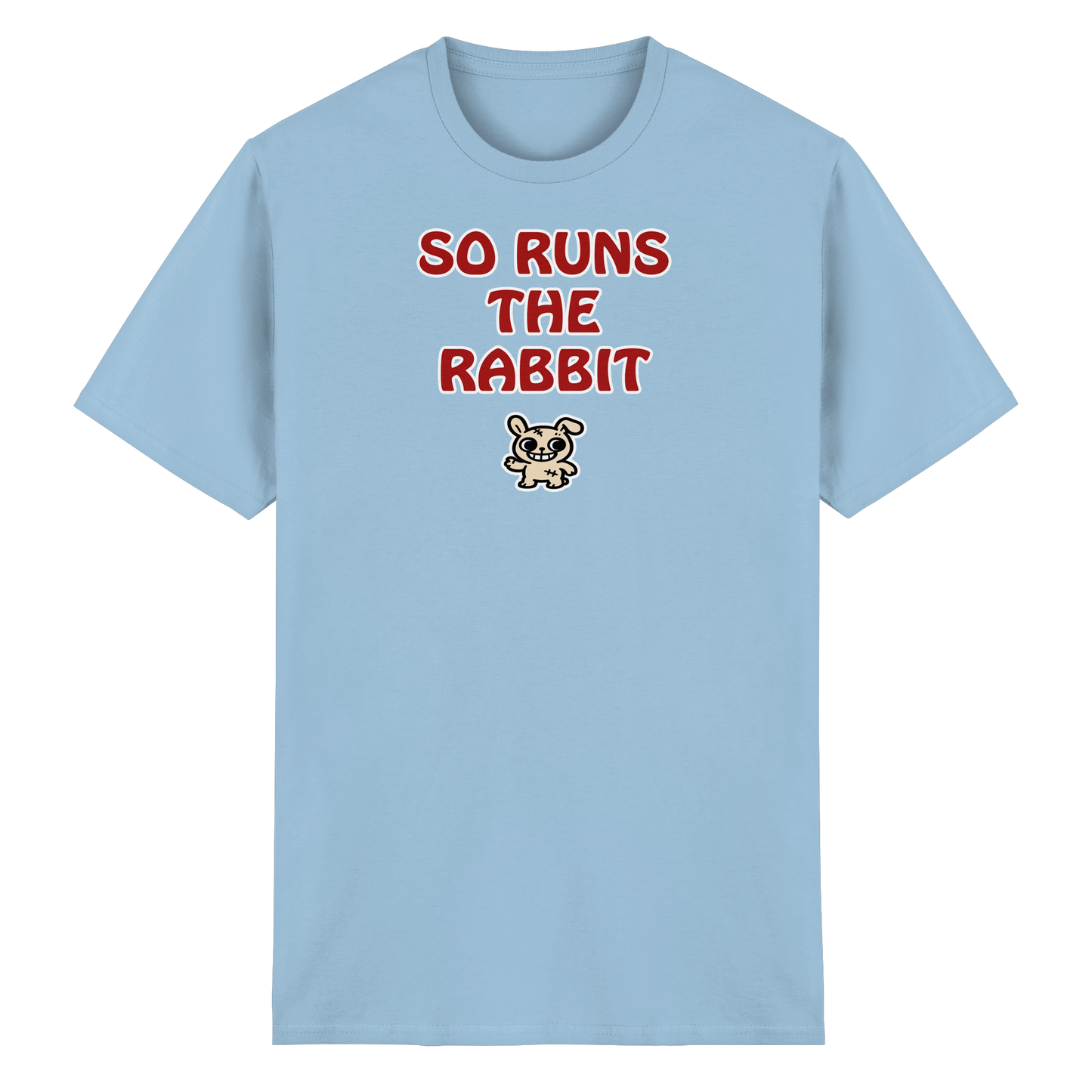 So runs the rabbit - Heavy Cotton T-Shirt