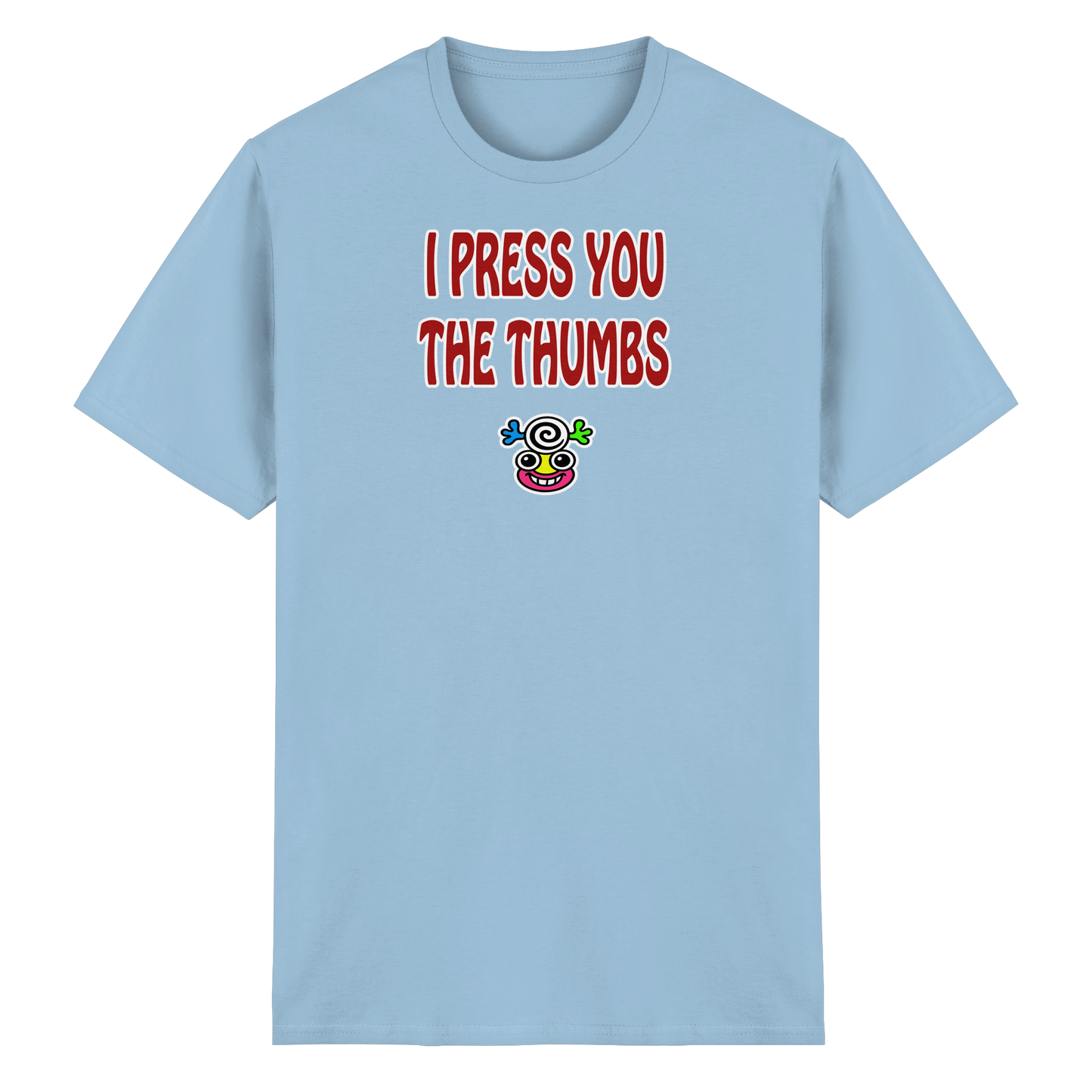 I press you the thumbs - Heavy Cotton T-Shirt