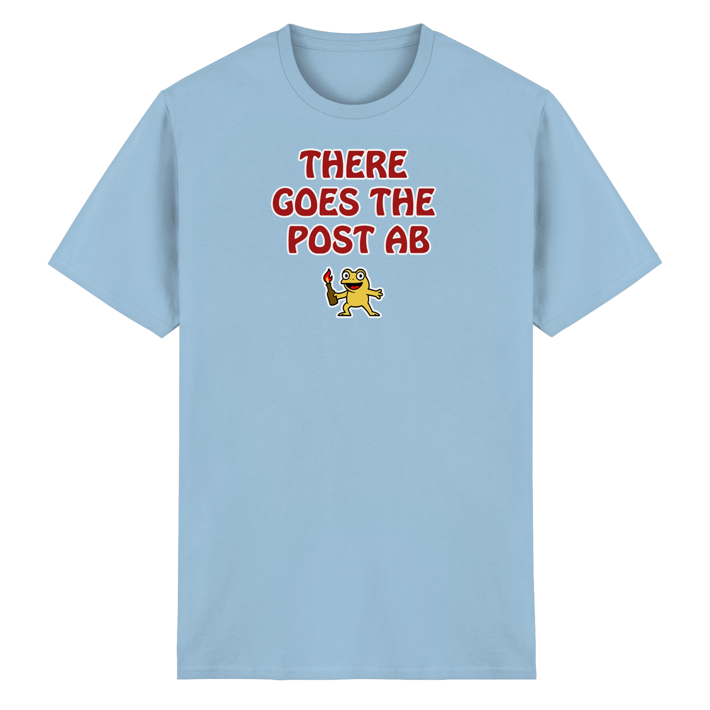 There goes the post ab - Heavy Cotton T-Shirt