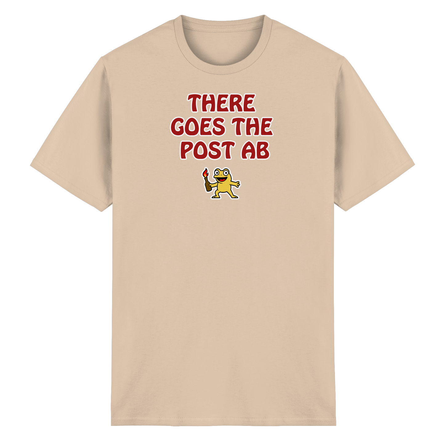 There goes the post ab - Heavy Cotton T-Shirt