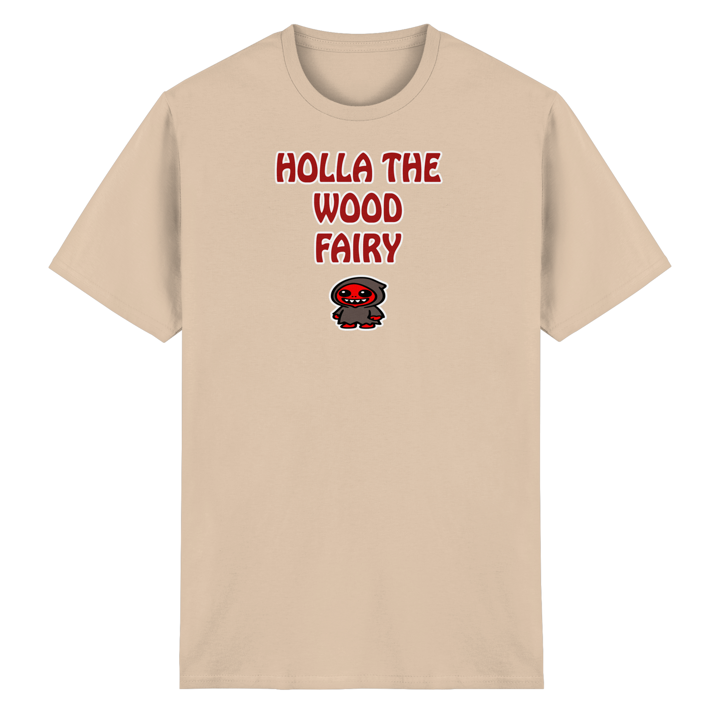 Holla the wood fairy - Heavy Cotton T-Shirt