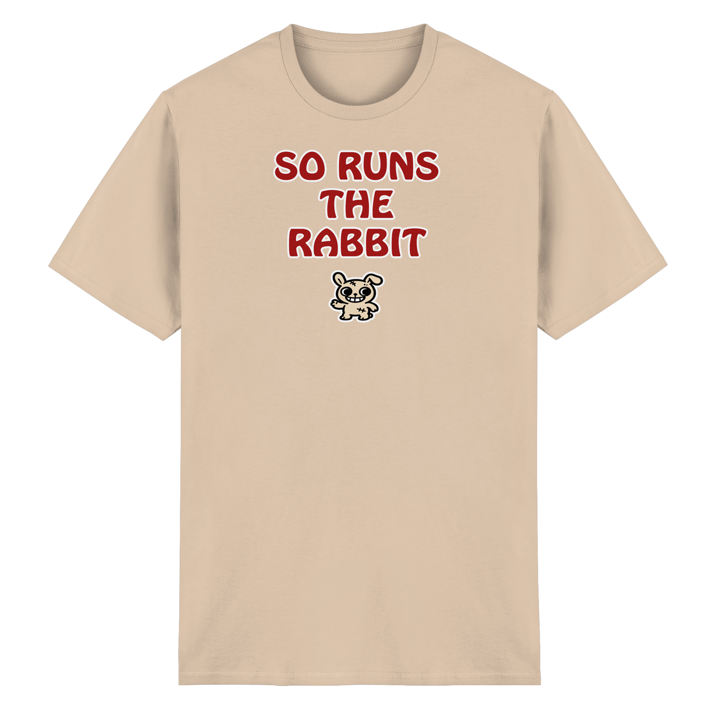 So runs the rabbit - Heavy Cotton T-Shirt