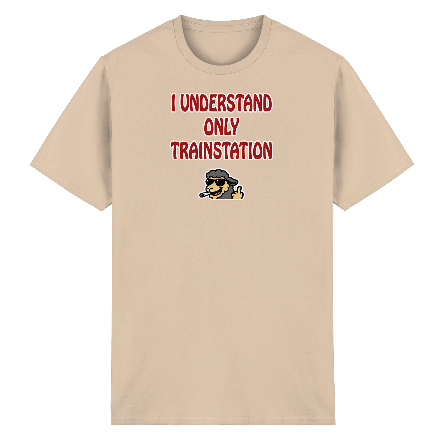 I understand only trainstation - Heavy Cotton T-Shirt