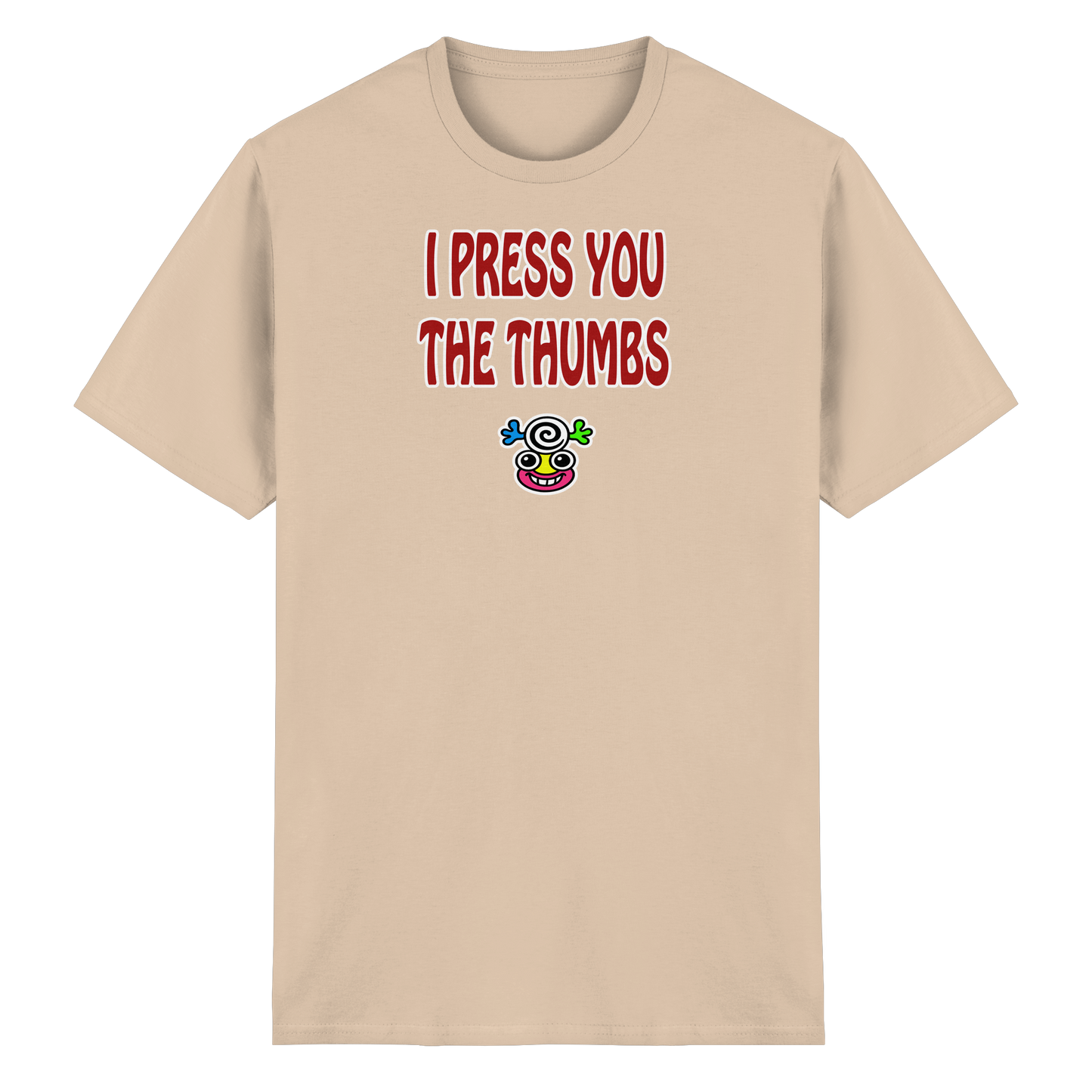 I press you the thumbs - Heavy Cotton T-Shirt