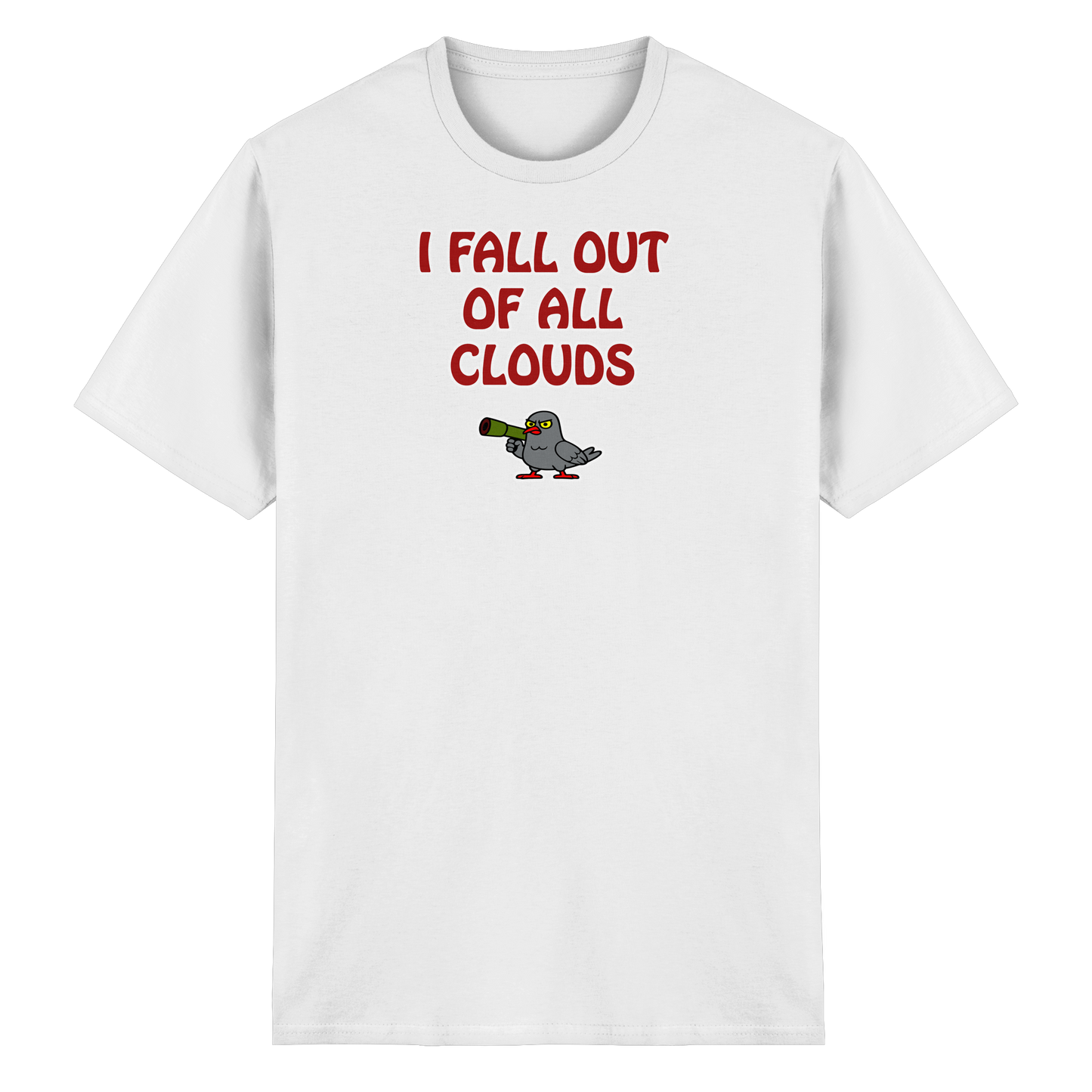 I fall out of all clouds - Heavy Cotton T-Shirt
