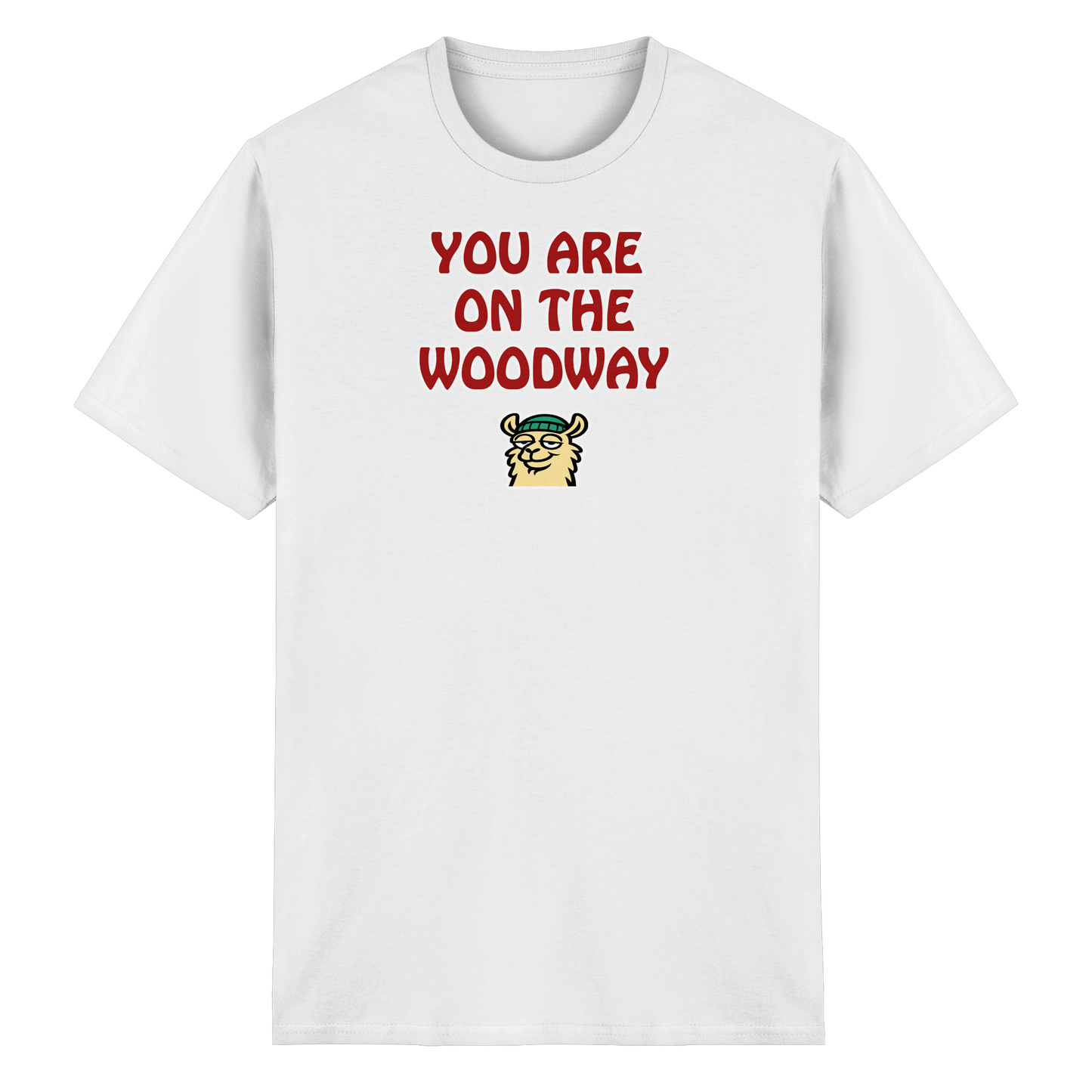 You are on the woodway - Heavy Cotton T-Shirt