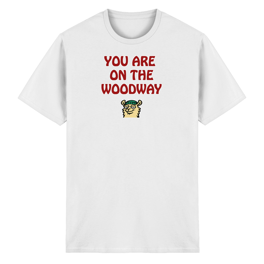 You are on the woodway - Heavy Cotton T-Shirt