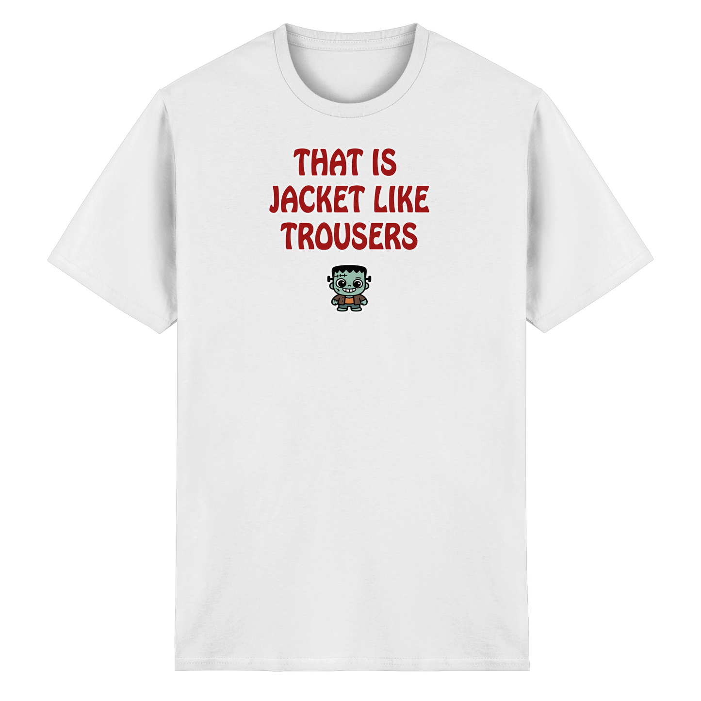 That is jacket like trousers - Heavy Cotton T-Shirt