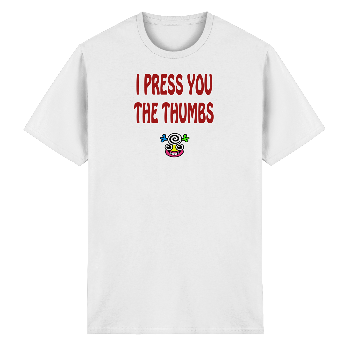 I press you the thumbs - Heavy Cotton T-Shirt