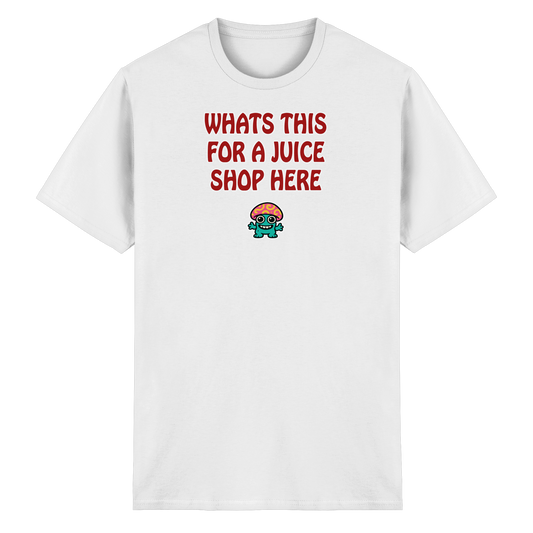 Whats this for a juice shop here - Heavy Cotton T-Shirt