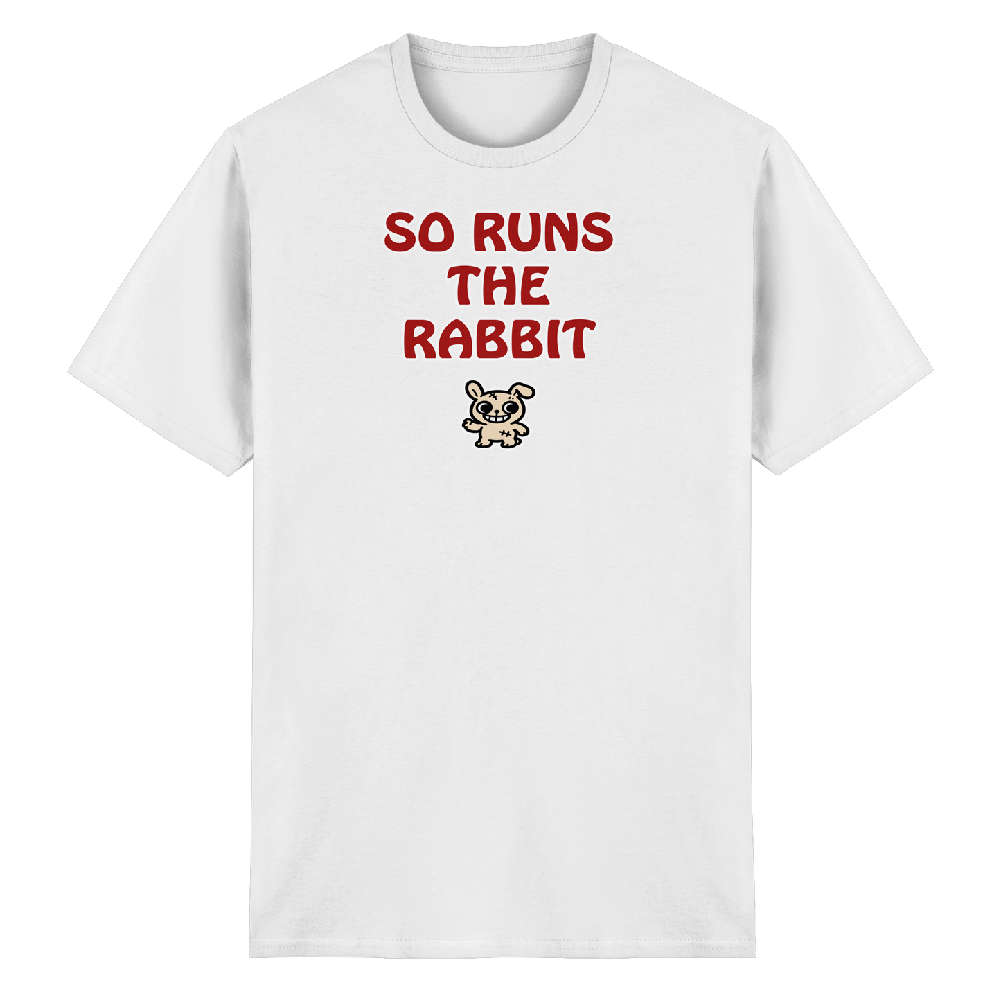 So runs the rabbit - Heavy Cotton T-Shirt