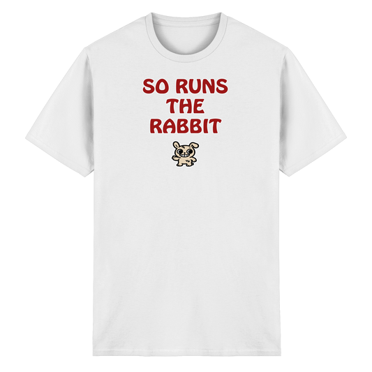 So runs the rabbit - Heavy Cotton T-Shirt