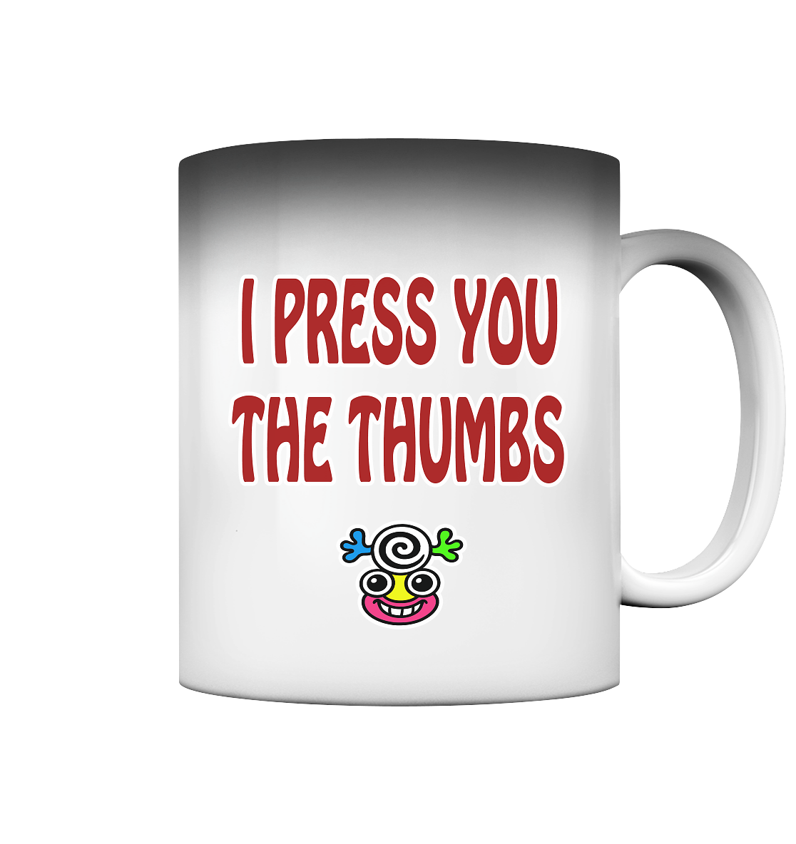 I press you the thumbs - Magic Mug