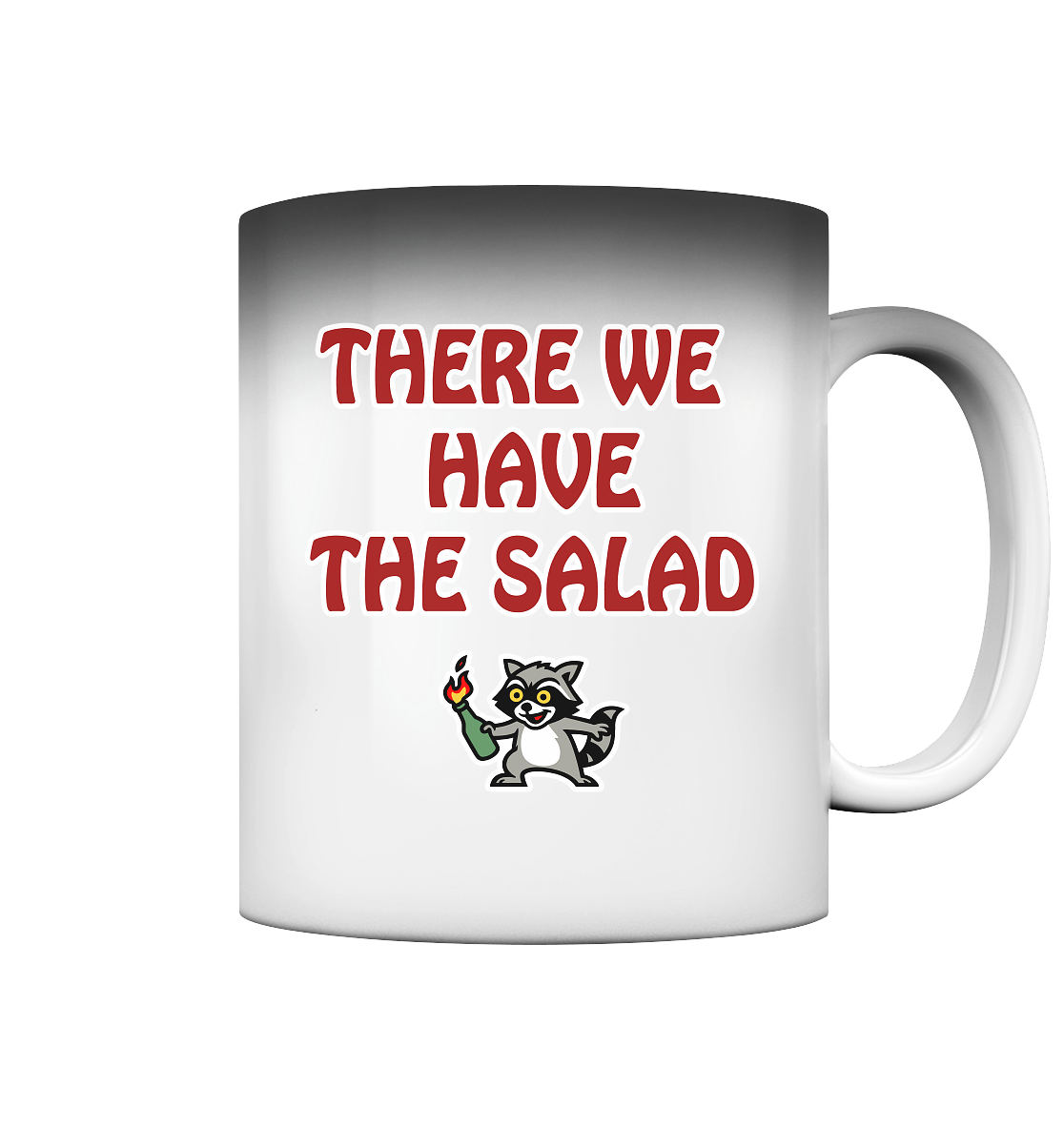 There we have the salad - Magic Mug