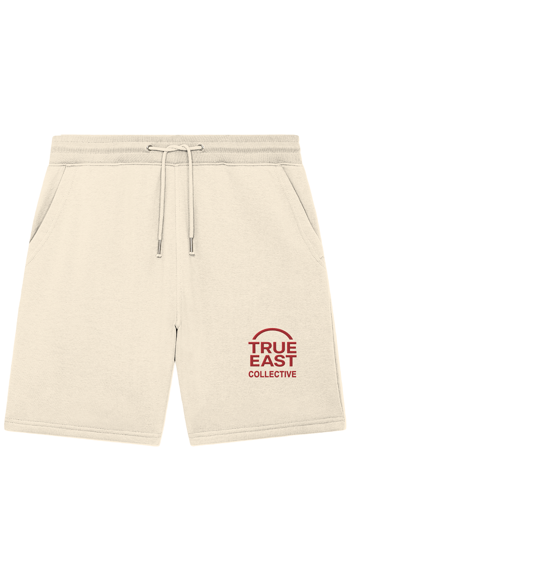 True East Logo – Kein Symbol. Eine Haltung. - Organic Jogger Shorts (Stick)
