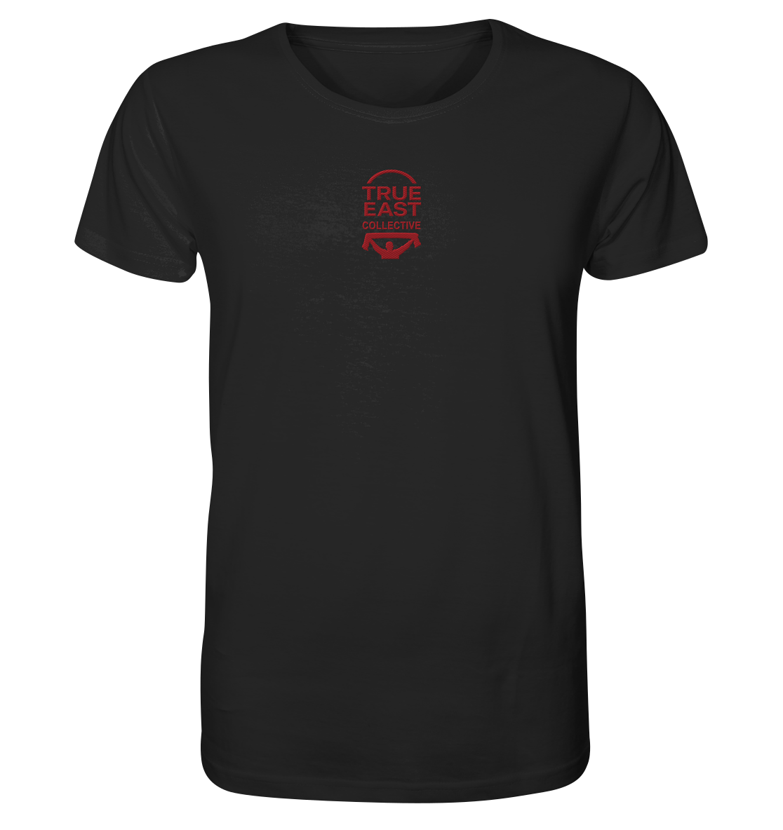 True East Logo & Ultra-Silhouette – Haltung in Bewegung - Organic Shirt (Stick)