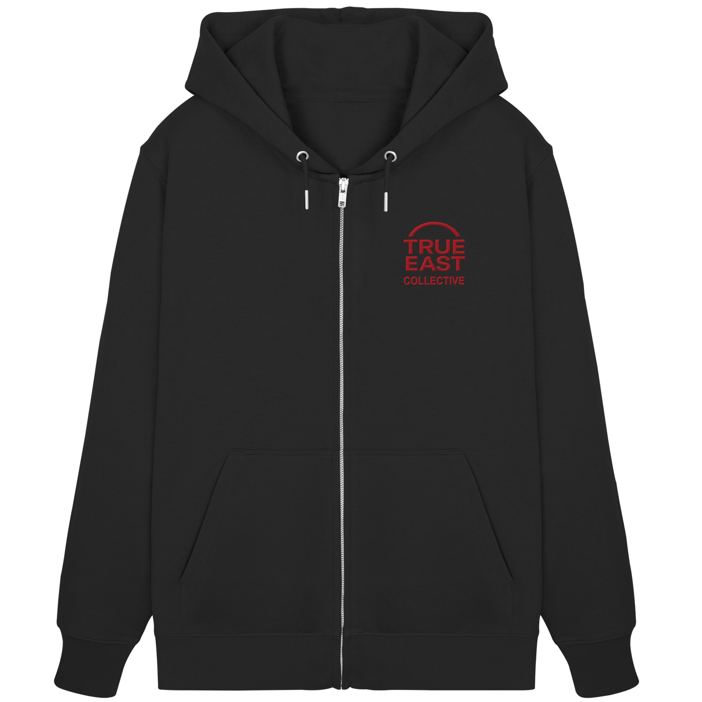 True East Logo – Kein Symbol. Eine Haltung. - Organic Zipper (Stick)