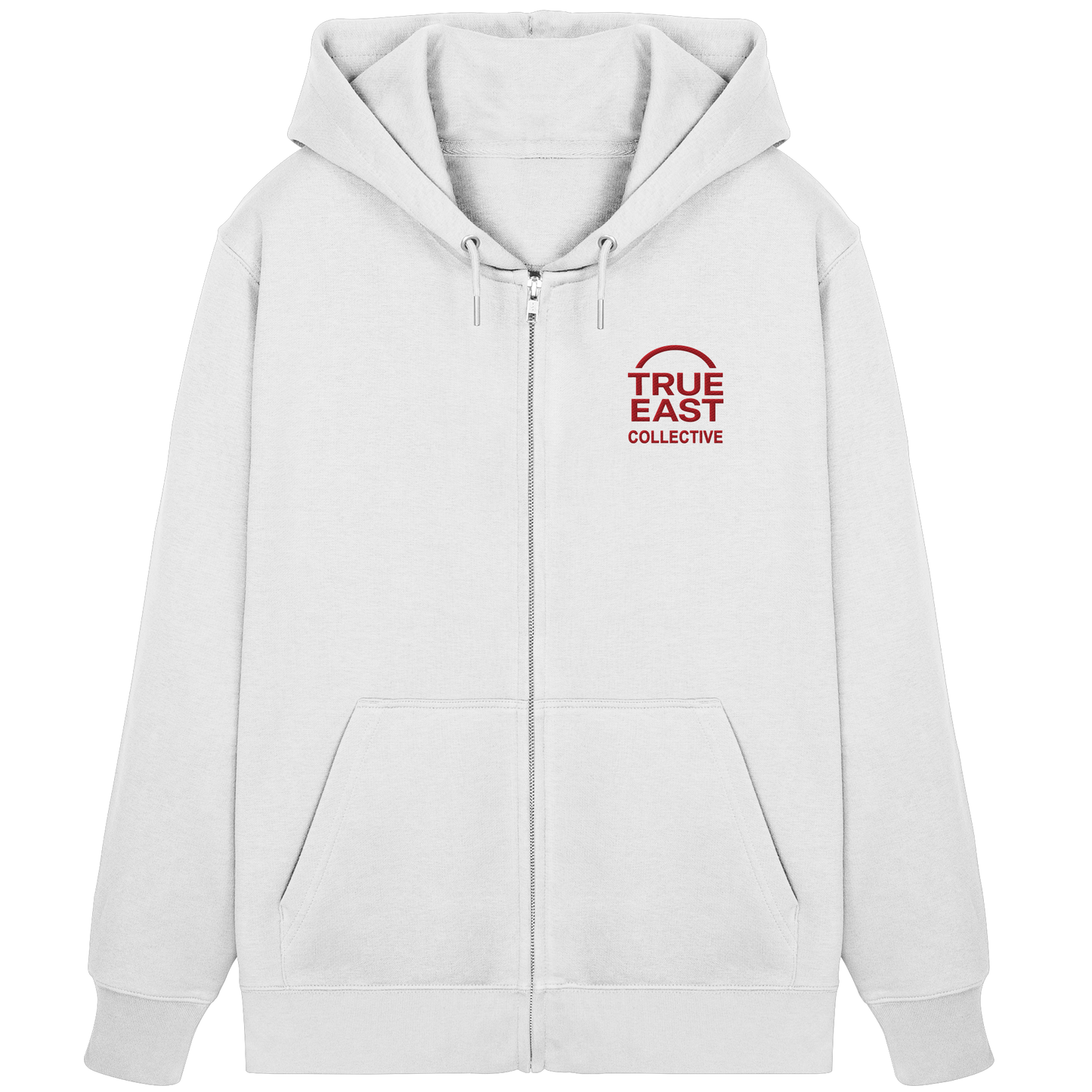 True East Logo – Kein Symbol. Eine Haltung. - Organic Zipper (Stick)