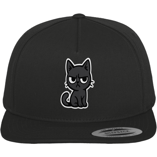 Schwarze Katze im Schatten – Personal wird beobachtet - Premium Snapback