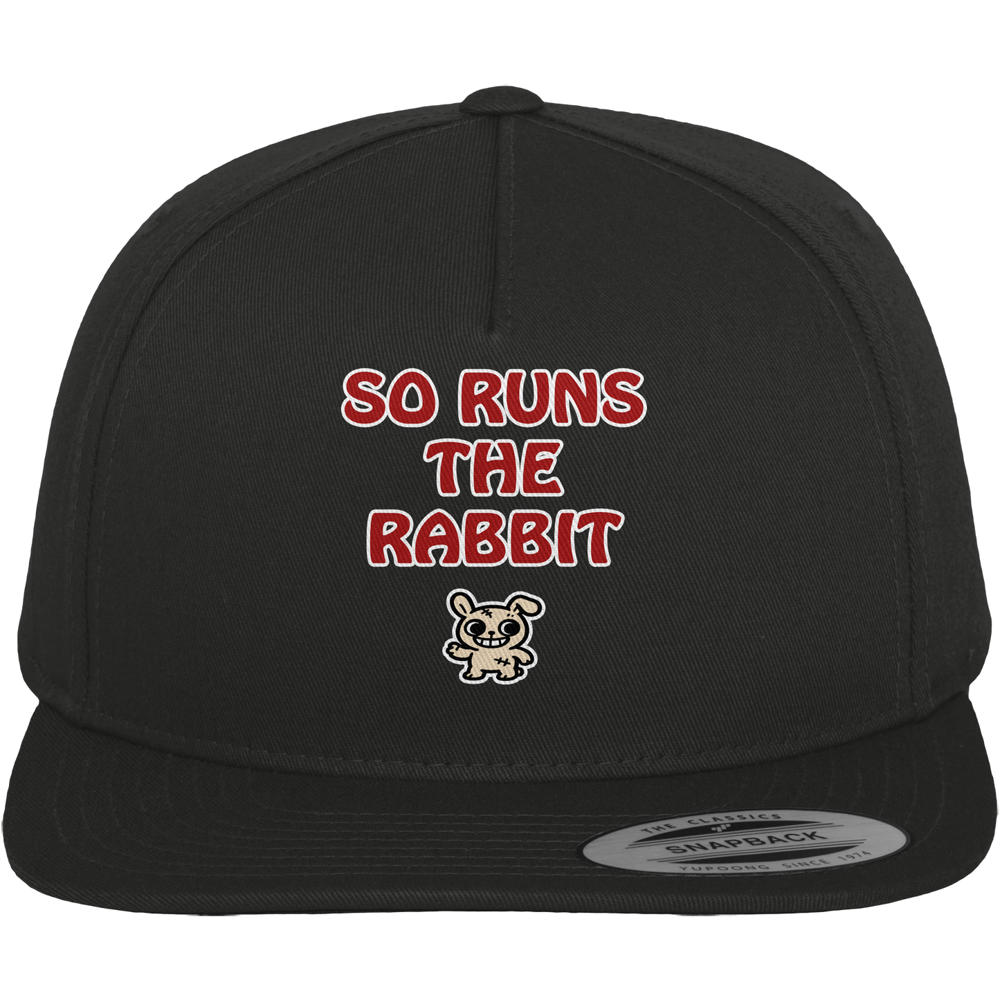 So runs the rabbit - Premium Snapback