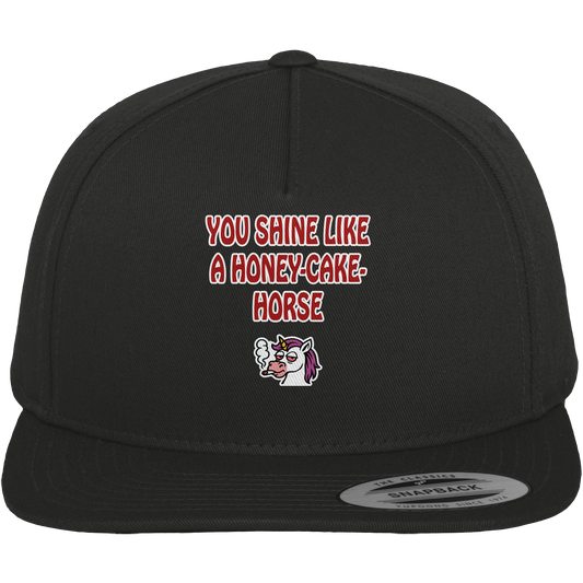 You shine like a honey cake horse - Premium Snapback