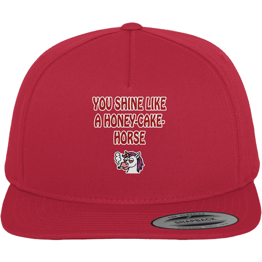 You shine like a honey cake horse - Premium Snapback
