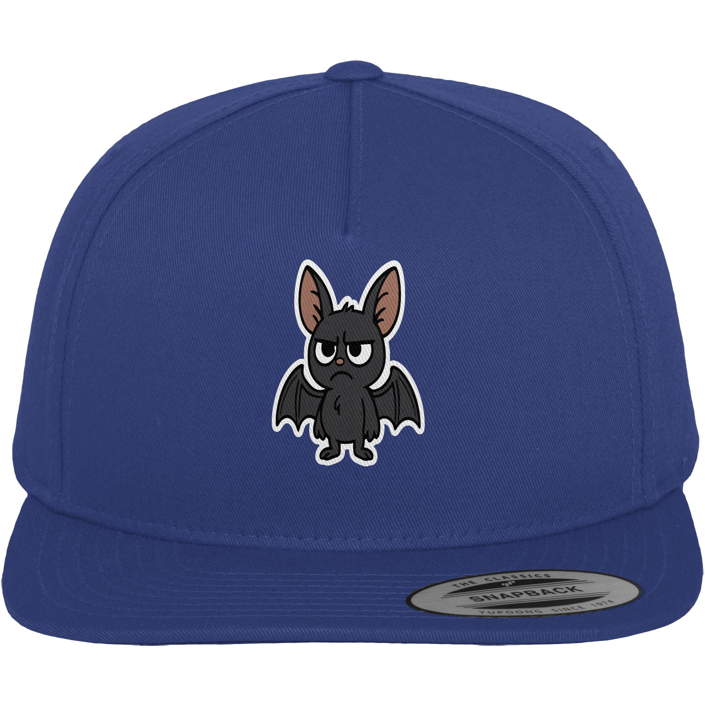 Fledermaus mit Augenrollen – Sozial, aber selektiv - Premium Snapback