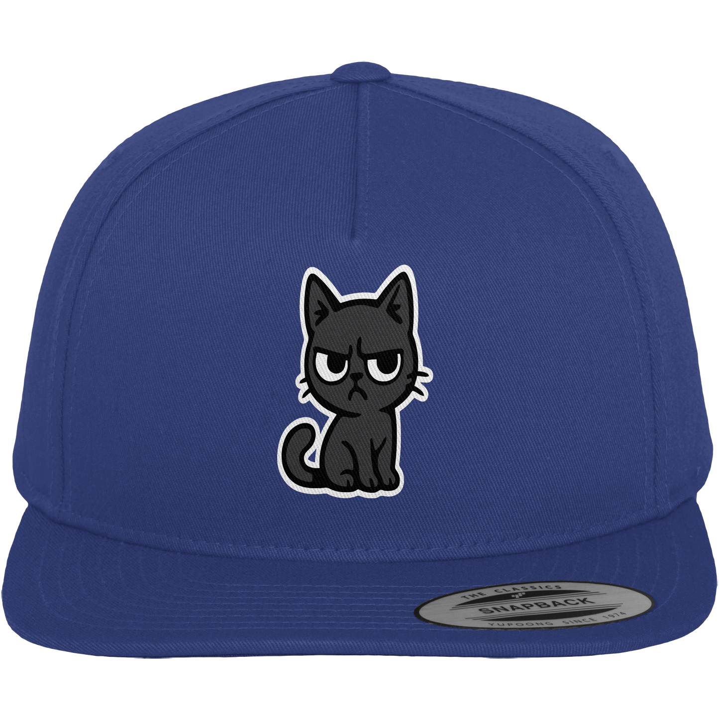 Schwarze Katze im Schatten – Personal wird beobachtet - Premium Snapback