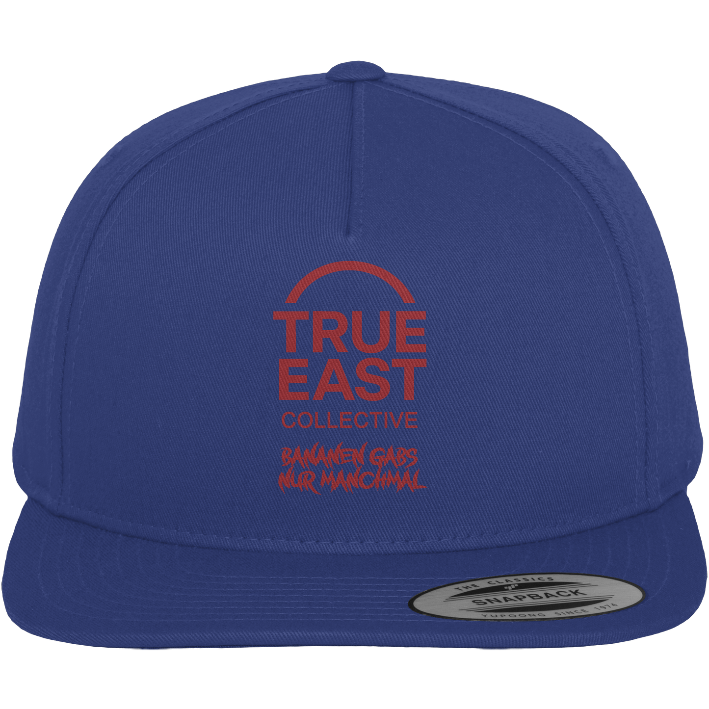 Bananen gab’s – nur manchmal & True East Logo - Erinnerung trifft Streetwear - Premium Snapback