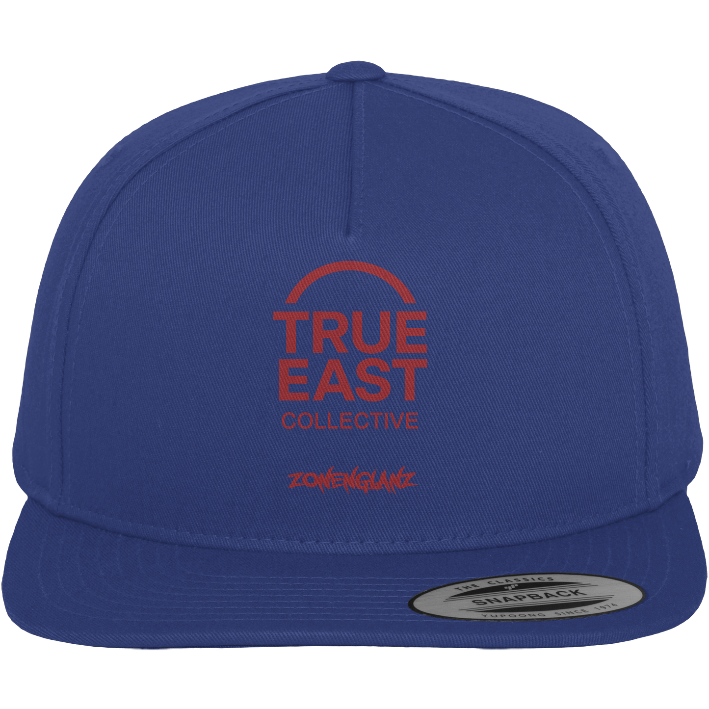 Zonenglanz & True East Logo – Wenn Beton zu funkeln beginnt - Premium Snapback