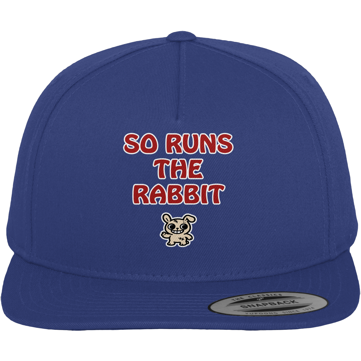 So runs the rabbit - Premium Snapback
