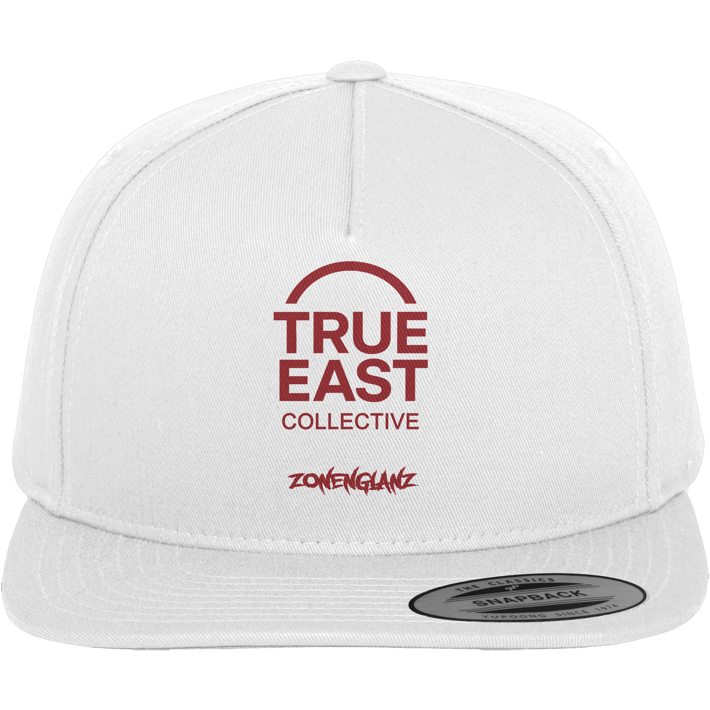 Zonenglanz & True East Logo – Wenn Beton zu funkeln beginnt - Premium Snapback