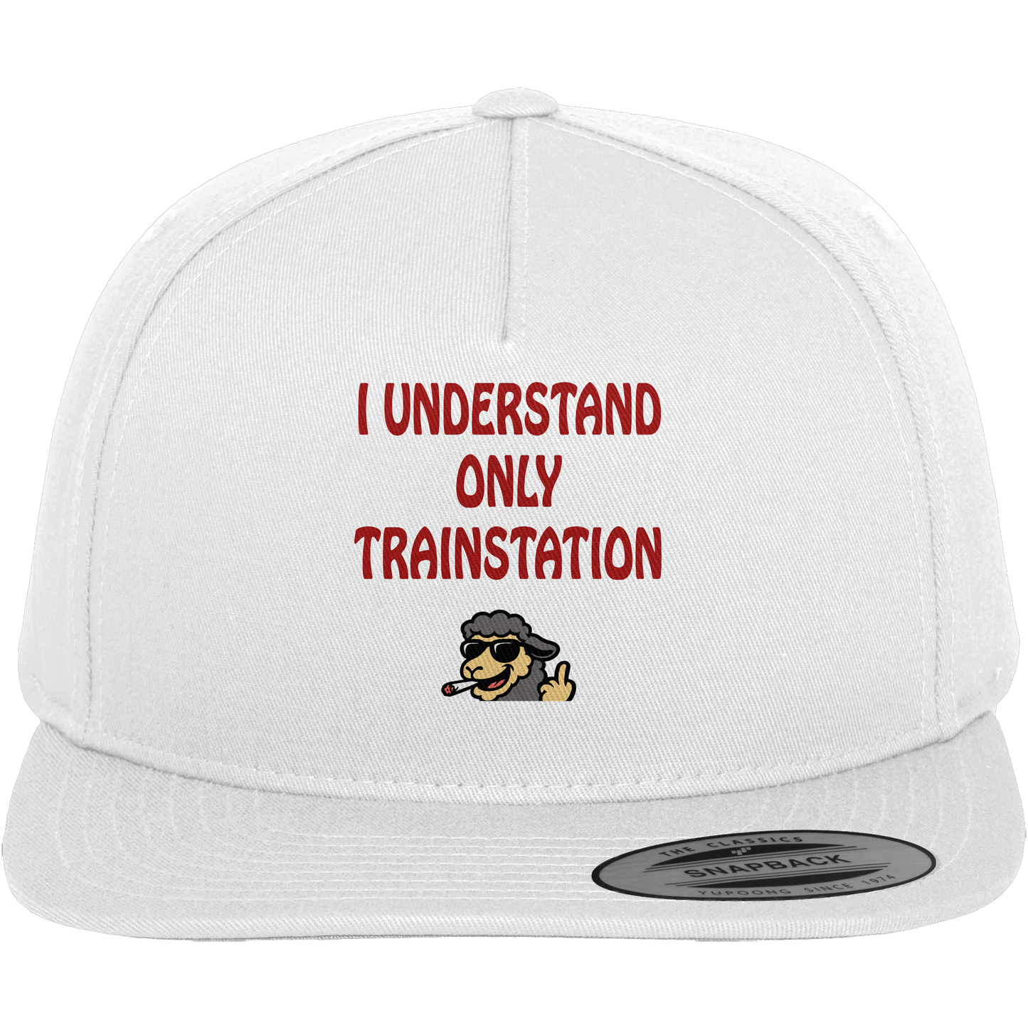 I understand only trainstation - Premium Snapback