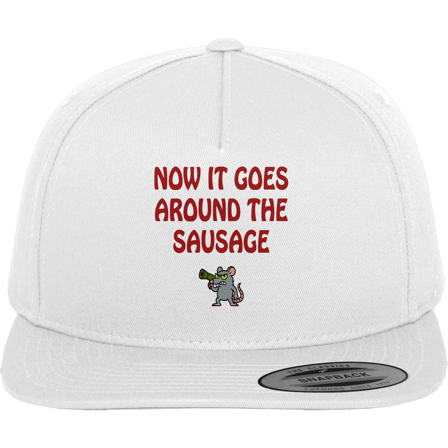 Now it goes around the sausage - Premium Snapback