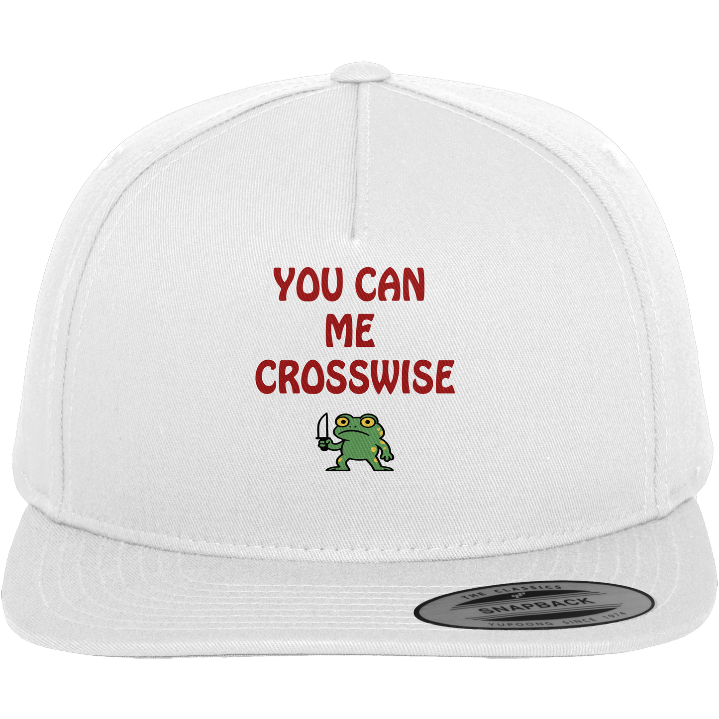You can me crosswise - Premium Snapback
