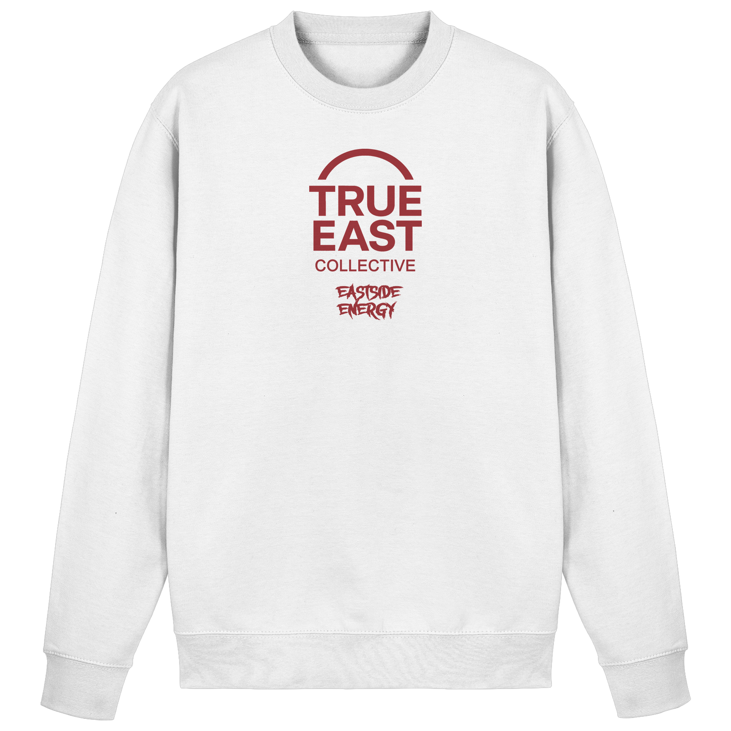 Eastside Energy & True East Logo  – Power aus Prinzip - Basic Sweatshirt