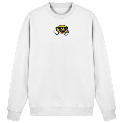 Smiley mit Mittelfinger – Der freundlichste Mittelfinger der Welt - Basic Sweatshirt