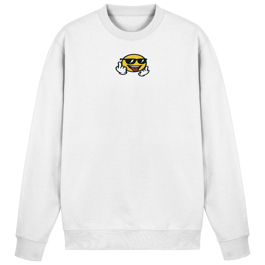 Smiley mit Mittelfinger – Der freundlichste Mittelfinger der Welt - Basic Sweatshirt