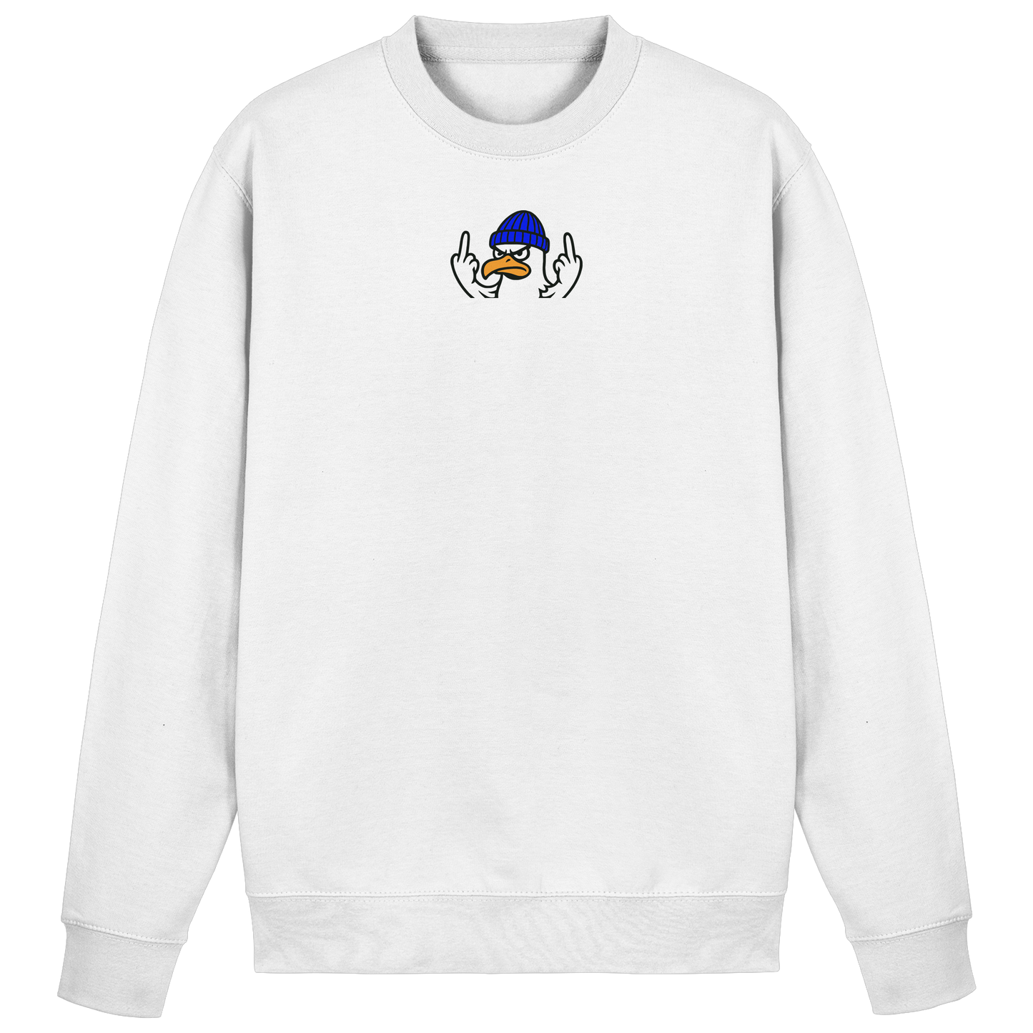 Möwe mit Mittelfinger – Vogel zeigen, Stil behalten - Basic Sweatshirt