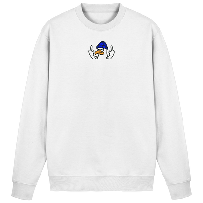 Möwe mit Mittelfinger – Vogel zeigen, Stil behalten - Basic Sweatshirt