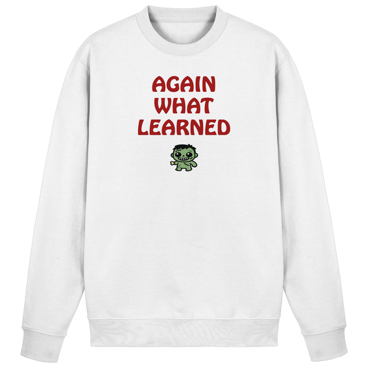 Again what learned  - Basic Sweatshirt