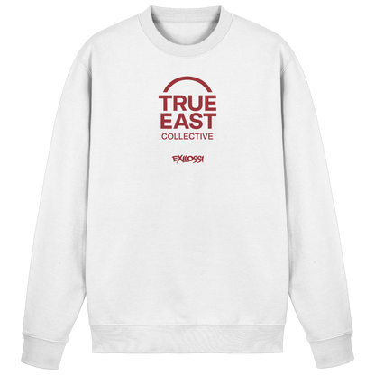 Exil Ossi & True East Logo – Heimat bleibt, egal wo du bist - Basic Sweatshirt