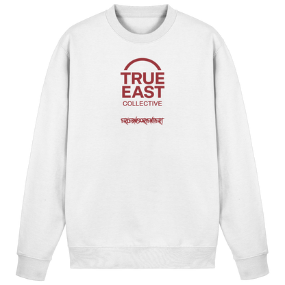 Erlebnisorientiert & True East Logo – Mehr als nur 90 Minuten - Basic Sweatshirt
